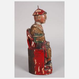 Chinesische Schnitzerei Würdenträger