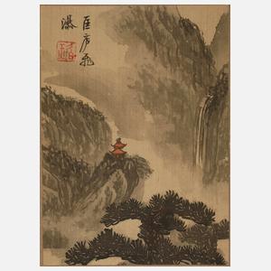 Chinesische Pinselzeichnung