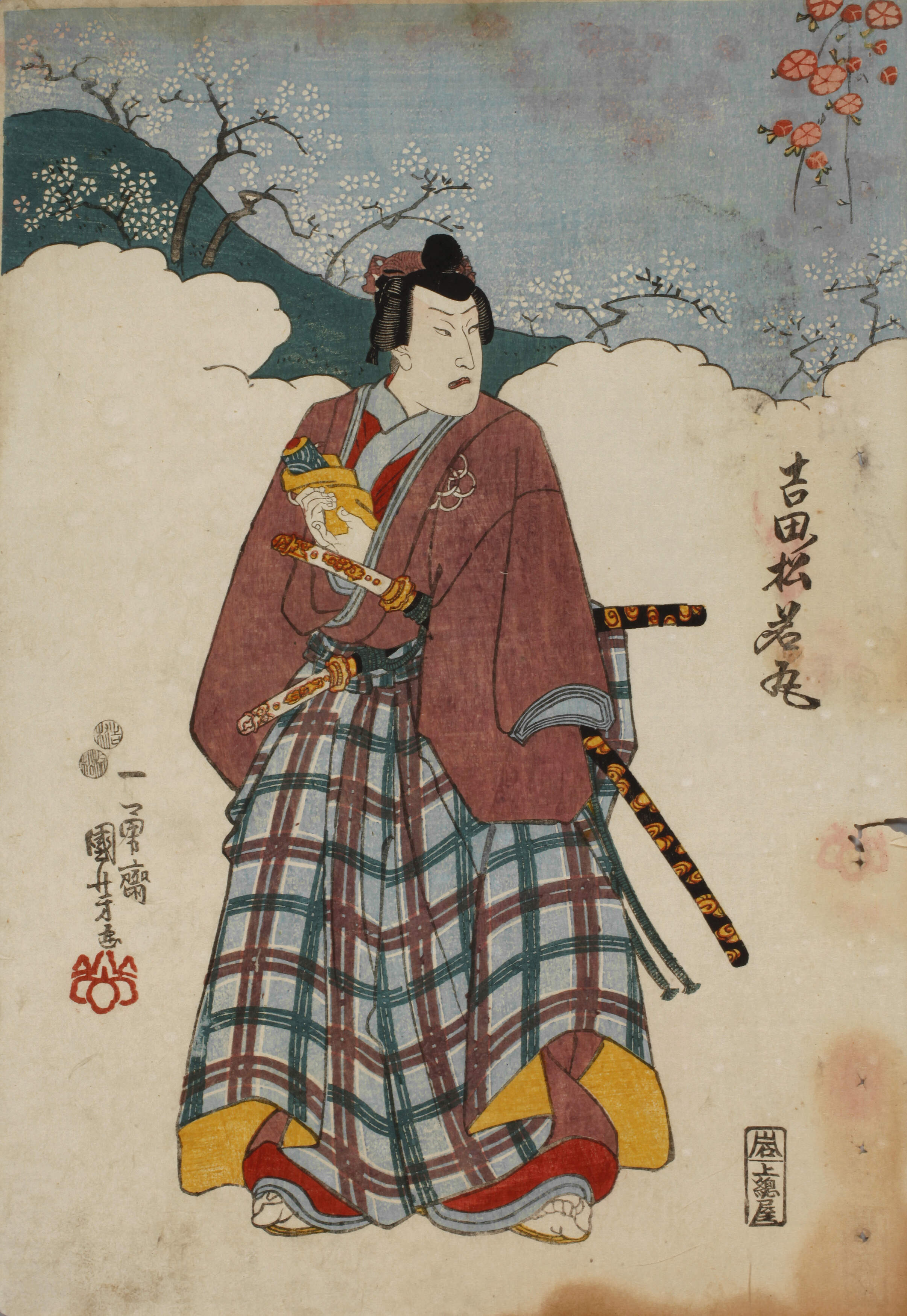 Farbholzschnitt Utagawa Kuniyoshi