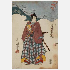Farbholzschnitt Utagawa Kuniyoshi