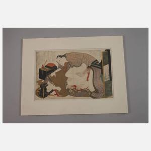 Farbholzschnitt Katsushika Hokusai