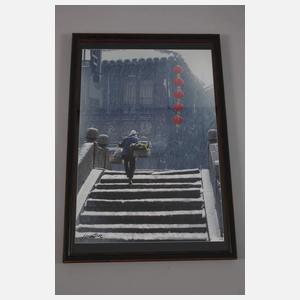 Zwei chinesische Fotografien