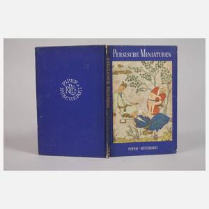 Zwei persische Miniaturmalereien