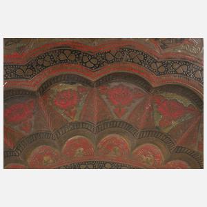 Große indopersische Zierplatte