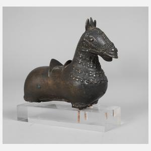 Fragment einer Bronzeplastik