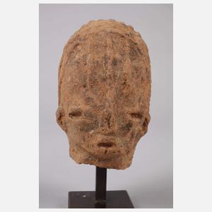 Vier Terrakotta-Fragmente