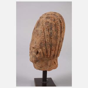 Vier Terrakotta-Fragmente