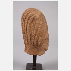 Vier Terrakotta-Fragmente