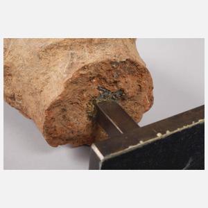 Vier Terrakotta-Fragmente