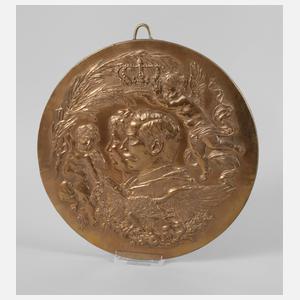 Relief Kaiser Wilhelm II. und Auguste Viktoria
