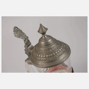 Patriotischer Glaskrug