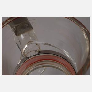 Patriotischer Glaskrug