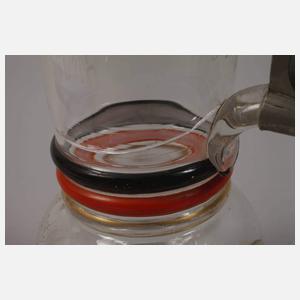 Patriotischer Glaskrug