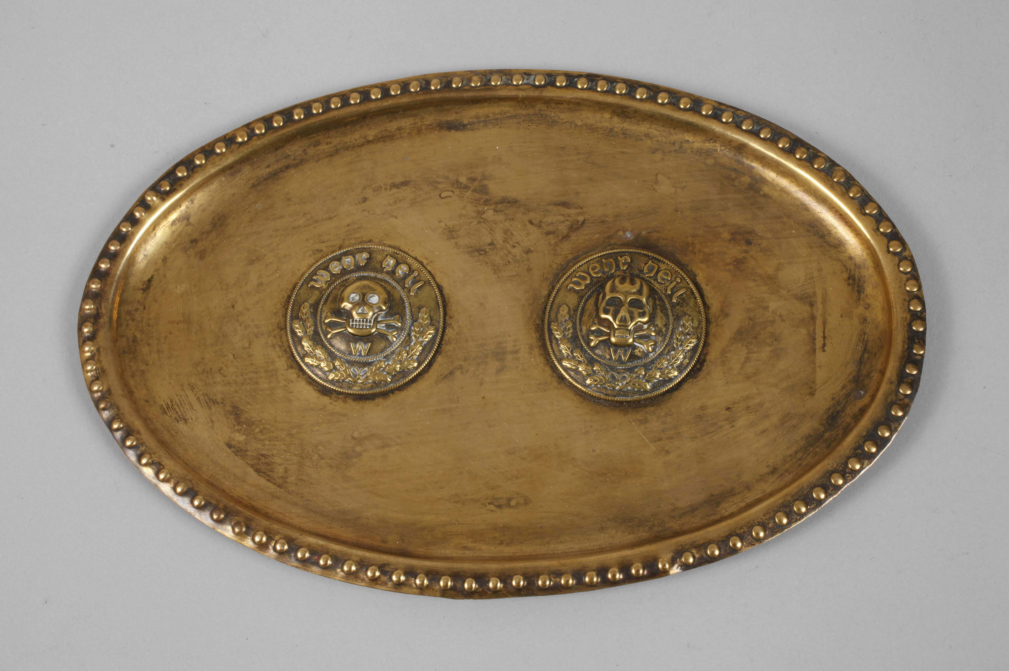 Andenkentablett Freikorps Werwolf