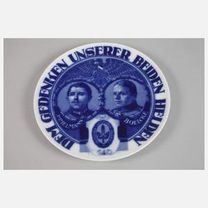 Rosenthal Wandteller Deutscher Luft-Flotten-Verein