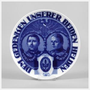 Rosenthal Wandteller Deutscher Luft-Flotten-Verein