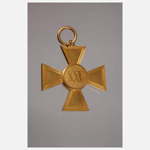 Sachsen, Dienstauszeichnung für 25 Jahre