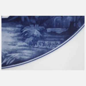 Meissen großer "Julteller"