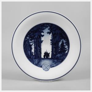 Meissen großer "Julteller"