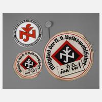 Satz Plaketten der Volkswohlfahrt111