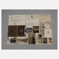 Papierkonvolut 2. Weltkrieg111