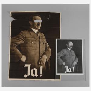 Zwei Wahlplakate A.H.