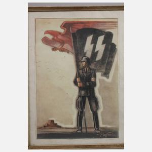 entfällt!!!!! Propagandaplakat der Sturmstaffel