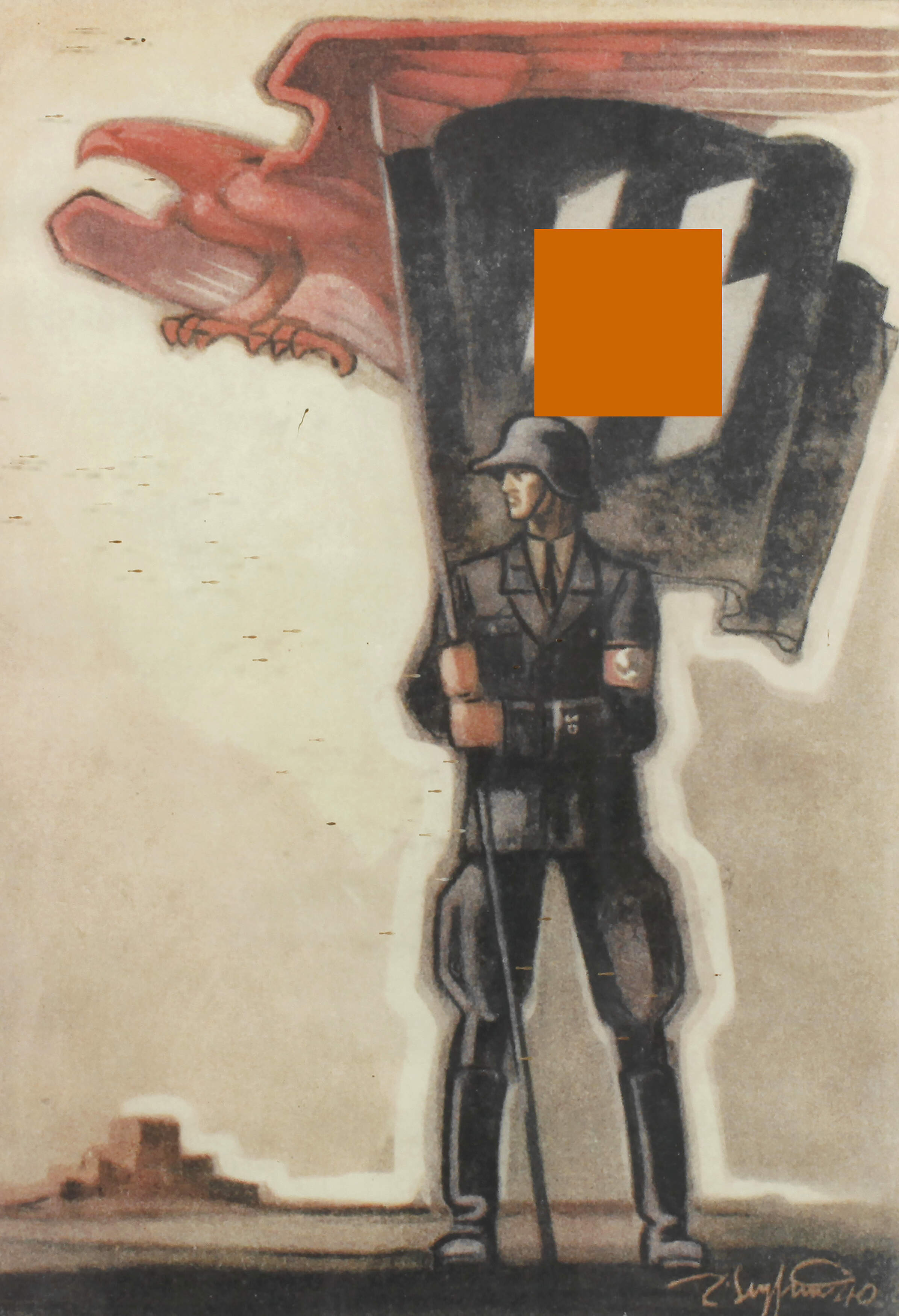 entfällt!!!!! Propagandaplakat der Sturmstaffel