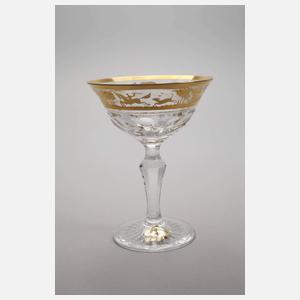 Paar Likörgläser aus dem Service Erich Honeckers