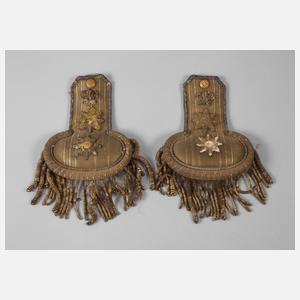 Paar Epauletten Großbritannien