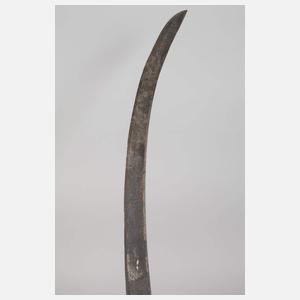 Fünf orientalische Blankwaffen