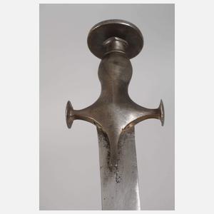 Fünf orientalische Blankwaffen