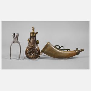 Kugelzange und Pulverhörner