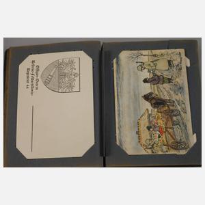 Konvolut Postkarten 1. und 2. Weltkrieg