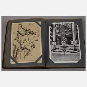 Konvolut Postkarten 1. und 2. Weltkrieg