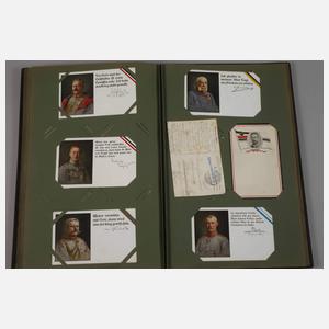 Postkartenalbum 1. Weltkrieg