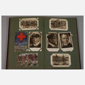 Postkartenalbum 1. Weltkrieg