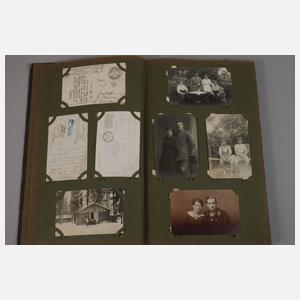 Ansichtskartenalbum und Feldpost 1. Weltkrieg