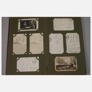 Ansichtskartenalbum und Feldpost 1. Weltkrieg