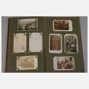 Ansichtskartenalbum und Feldpost 1. Weltkrieg