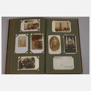 Ansichtskartenalbum und Feldpost 1. Weltkrieg