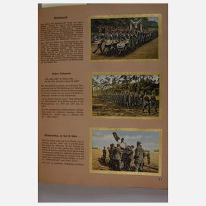 Sammelbilderalben und Propaganda Karten 3. Reich