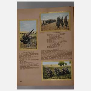 Sammelbilderalben und Propaganda Karten 3. Reich