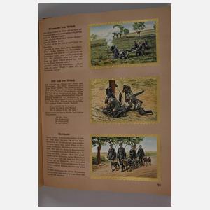 Sammelbilderalben und Propaganda Karten 3. Reich