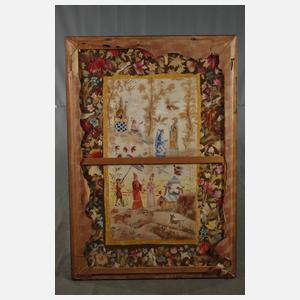 Große Seidenmalerei