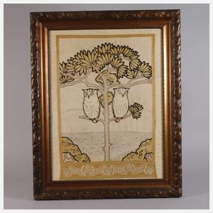 Besticktes Wandbild Jugendstil