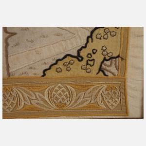 Besticktes Wandbild Jugendstil