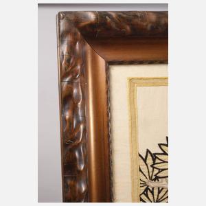 Besticktes Wandbild Jugendstil