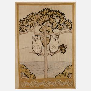 Besticktes Wandbild Jugendstil