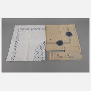 Patriotische Tischgarnitur